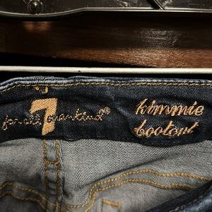 7 For All Mankind Kimmie Bootcut size 27